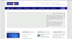 Desktop Screenshot of petersandco.co.uk