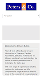 Mobile Screenshot of petersandco.co.uk